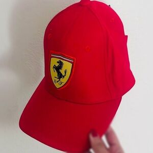 Red Ferrari Cap
